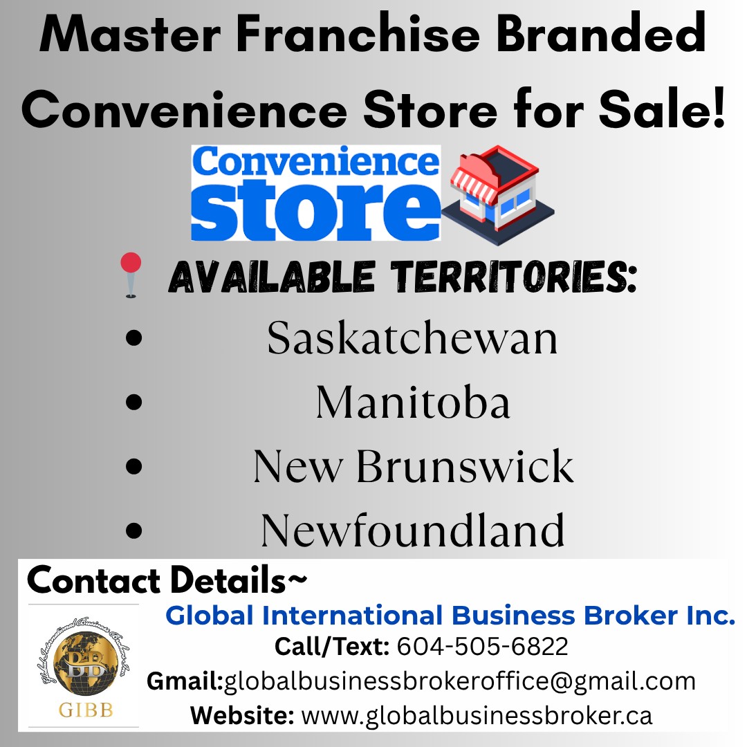  Master Franchise Opportunity for sale